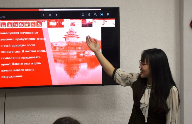 Ci At Minsk State Linguistic University Celebrating Chinese - 